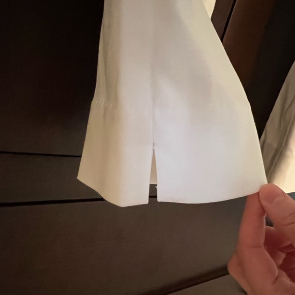 Neiman Marcus “Lisa” White Cropped Dress Pant - Picture 6 of 9